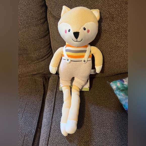 Spark Create Imagine Knitted Plush Fox 4/$25 - Picture 1 of 3